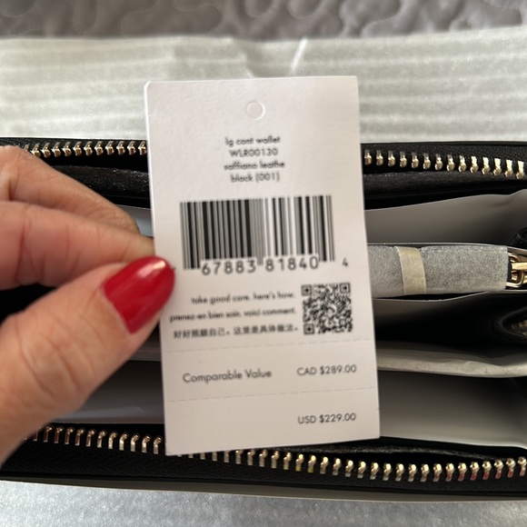 New!!Kate spade  Staci Large Continental Wallet - Picture 7 of 7